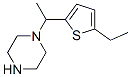 (9ci)-1-[1-(5-乙基-2-噻吩)乙基]-哌嗪结构式_521264-73-3结构式