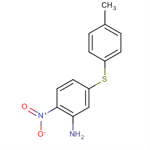 2-氨基-4-(p-甲基苯基硫代)-1-硝基苯结构式_52143-73-4结构式