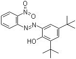 2-(2-硝基苯偶氮)-4,6-二叔丁基酚结构式_52184-14-2结构式