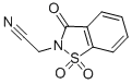 (1,1,3-三氧代-1,3-二氢-1lambda6-苯并[d]异噻唑-2-基)-乙腈结构式_52188-12-2结构式