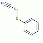 苯硫基乙腈结构式_5219-61-4结构式