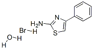 2-氨基-4-苯基噻唑氢溴酸水合物结构式_52253-69-7结构式
