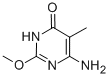 6-氨基-2-甲氧基-5-甲基嘧啶-4(3H)-酮结构式_52386-30-8结构式
