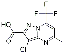 3-氯-5-甲基-7-(三氟甲基)吡唑并-[1,5-a]嘧啶-2-羧酸结构式_524036-11-1结构式