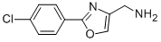 [2-(4-氯苯基)噁唑-4-基]甲胺结构式_524070-34-6结构式