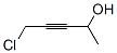 5-氯-3-戊炔-2-醇结构式_52481-72-8结构式