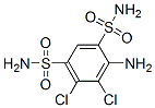 4-氨基-5,6-二氯苯-1,3-二磺酰胺结构式_5250-72-6结构式
