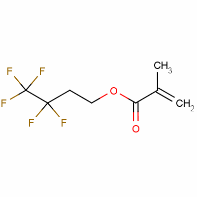 3,3,4,4,4-五氟甲基丙烯酸丁酯结构式_52519-51-4结构式