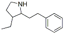 (9CI)-3-乙基-2-(2-苯基乙基)-吡咯烷结构式_525537-33-1结构式