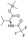 L-valine,n-(trifluoroacetyl)-,trimethylsilyl ester Structure,52558-81-3Structure