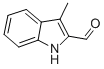 3-甲基-1H-吲哚-2-甲醛结构式_5257-24-9结构式