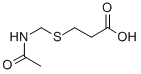 3-(Acetylaminomethylsulfanyl)propionic acid Structure,52574-08-0Structure