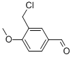 3-(Chloromethyl)-4-methoxybenzaldehyde Structure,52577-09-0Structure