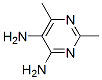 (9ci)-2,6-二甲基-4,5-嘧啶二胺结构式_52602-70-7结构式
