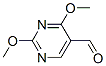 5-Pyrimidinecarboxaldehyde, 2,4-dimethoxy- Structure,52606-02-7Structure