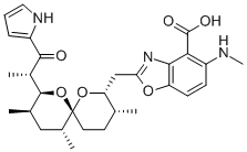 钙离子载体A23187结构式_52665-69-7结构式