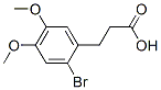 3-(2-溴-4,5-二甲氧基苯基)丙酸结构式_52679-49-9结构式