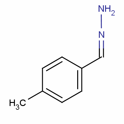 P-甲基苯甲醛肼酮结构式_52693-87-5结构式