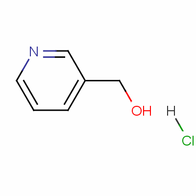 3-吡啶甲醇盐酸盐结构式_52761-08-7结构式