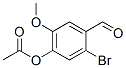 4-乙酰氧基-2-溴-5-甲氧基苯甲醛结构式_52783-83-2结构式