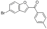 (5-溴-1-苯并呋喃-2-基)(4-甲基苯基)甲酮结构式_52789-91-0结构式