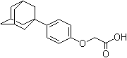 2-(4-(1-金刚烷)苯氧基)乙酸结构式_52804-26-9结构式