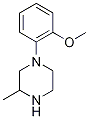 1-(2-甲氧基苯基)-3-甲基哌嗪结构式_52807-17-7结构式
