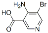 4-氨基-5-溴烟酸结构式_52834-08-9结构式