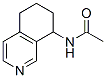 n-(5,6,7,8-四氢-8-异喹啉)-乙酰胺结构式_528852-06-4结构式