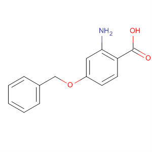 2-氨基-4-(苄氧基)苯甲酸结构式_528872-40-4结构式