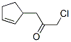 1-氯-3-(2-环戊烯-1-基)-2-丙酮结构式_52898-45-0结构式