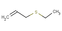 烯丙基乙基硫化物结构式_5296-62-8结构式