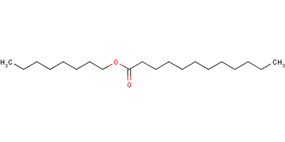 月桂酸辛酯结构式_5303-24-2结构式