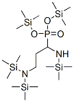[3-[双(三甲基甲硅烷基)氨基]-1-[(三甲基甲硅烷基)氨基]丙基]磷酸 双(三甲基甲硅烷基)酯结构式_53044-46-5结构式