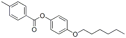 4-甲基苯甲酸-4-(己氧基)苯酯结构式_53132-07-3结构式