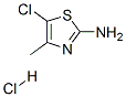 2-氨基-5-氯-4-甲基噻唑盐酸盐结构式_5316-76-7结构式