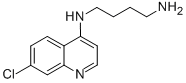 4-(4-氨基丁基)氨基-7-氯喹啉结构式_53186-45-1结构式