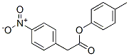 (P-硝基苯基)乙酸 对甲苯酯结构式_53274-19-4结构式