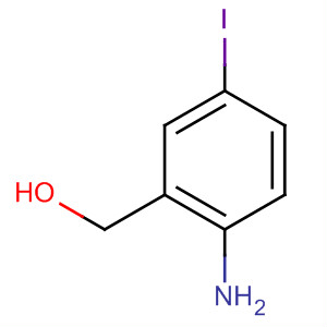 (2-氨基-5-碘苯基)甲醇结构式_53279-83-7结构式