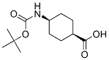 (1S,4S)-4-(tert-butoxycarbonylamino)cyclohexanecarboxylic acid Structure,53292-90-3Structure