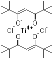 Bis(2,2,6,6-tetramethyl-3,5-heptanedionato)titanium(iv) dichloride Structure,53293-32-6Structure