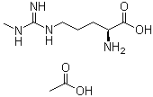 Ng-monomethyl-l-arginine monoacetate Structure,53308-83-1Structure