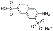2-氨基-3,6-萘二磺酸钠结构式_5332-41-2结构式