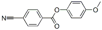 P-氰基苯甲酸 p-甲氧基苯酯结构式_53327-12-1结构式