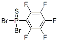 五氟苯基二溴膦硫化物结构式_53327-33-6结构式