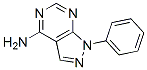 1-Phenyl-1H-pyrazolo[3,4-d]pyrimidin-4-amine Structure,5334-30-5Structure