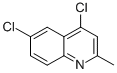 4,6-Dichloro-2-methylquinoline Structure,53342-53-3Structure