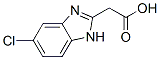 (5-Chloro-1H-benzimidazol-2-yl)acetic acid Structure,53350-32-6Structure