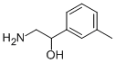 2-氨基-1-(间甲苯)乙醇结构式_53360-88-6结构式