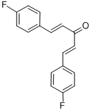 Trans,trans-1,5-bis(4-fluorophenyl)-1,4-pentadien-3-one Structure,53369-00-9Structure